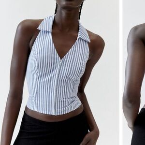 Striped Urban Renewal Halter Top